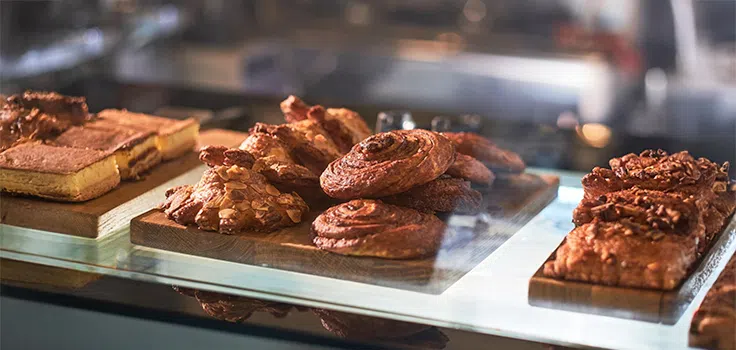 Panes y dulces de panadería